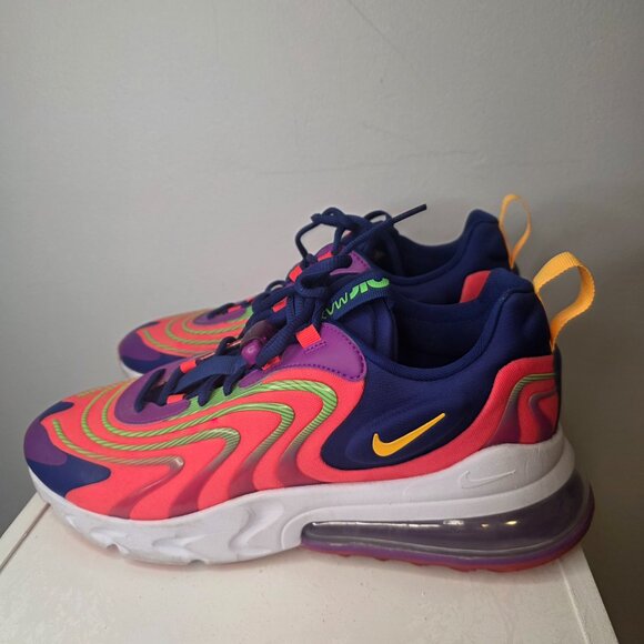 Nike Air Max 270 React Raspberry Ripple Men's Size 11 Sneakers - Picture 3 of 7